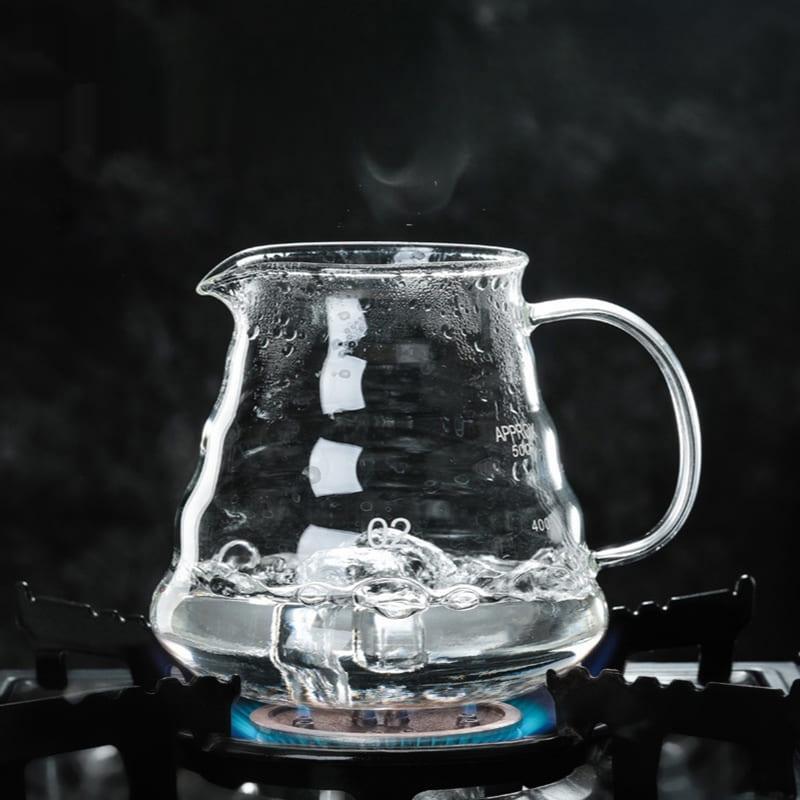 Bule de Café de Vidro com Coador Hario V60